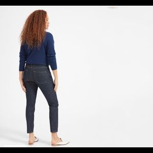 Mid rise skinny Jean ankle